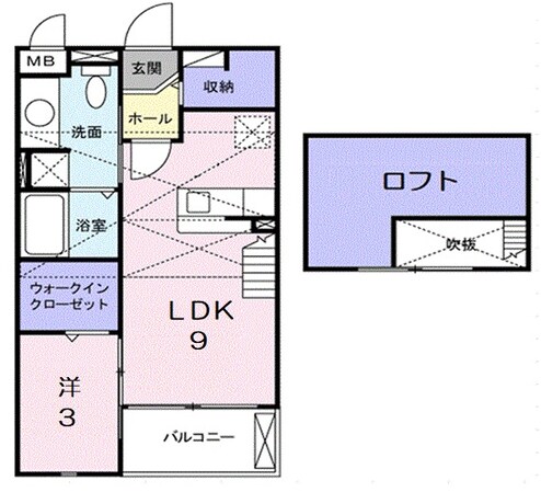 レジィデンス　たなべＫの物件間取画像